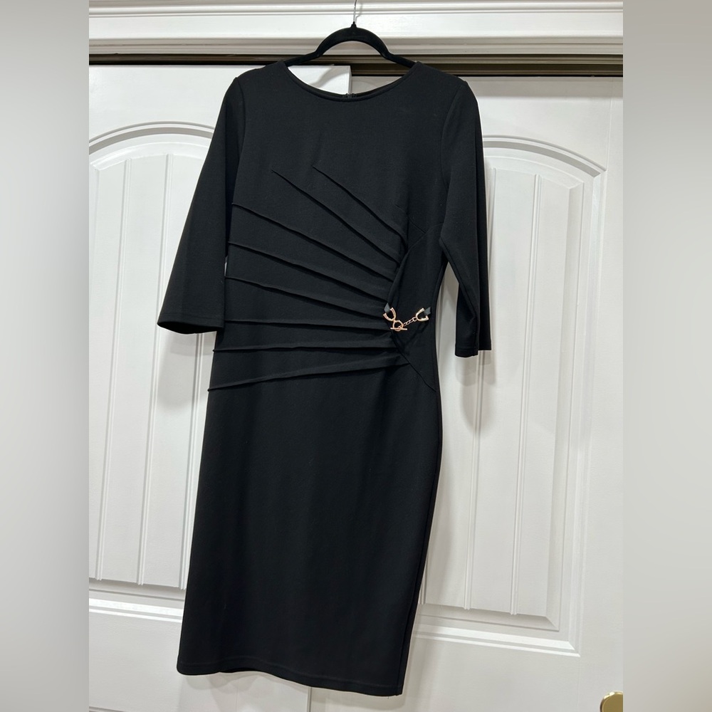 Women’s Elegant Ruched Pleaded Dress